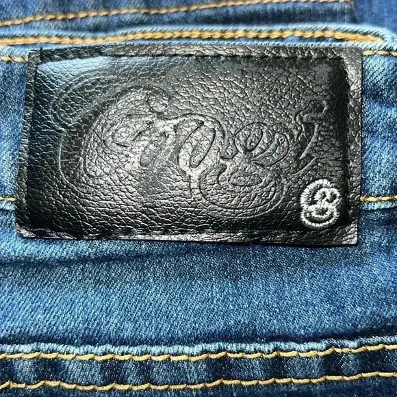 COOGI CG Women's Vintage Blue Denim Jeans Pants
Straight Leg Skinny Size 11/12| - Picture 7 of 15